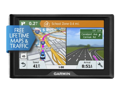 Garmin Drive 51 LMT-S, Smart 5-inch GPS Navigator for Automobiles (Certified Refurbished) by Garmin