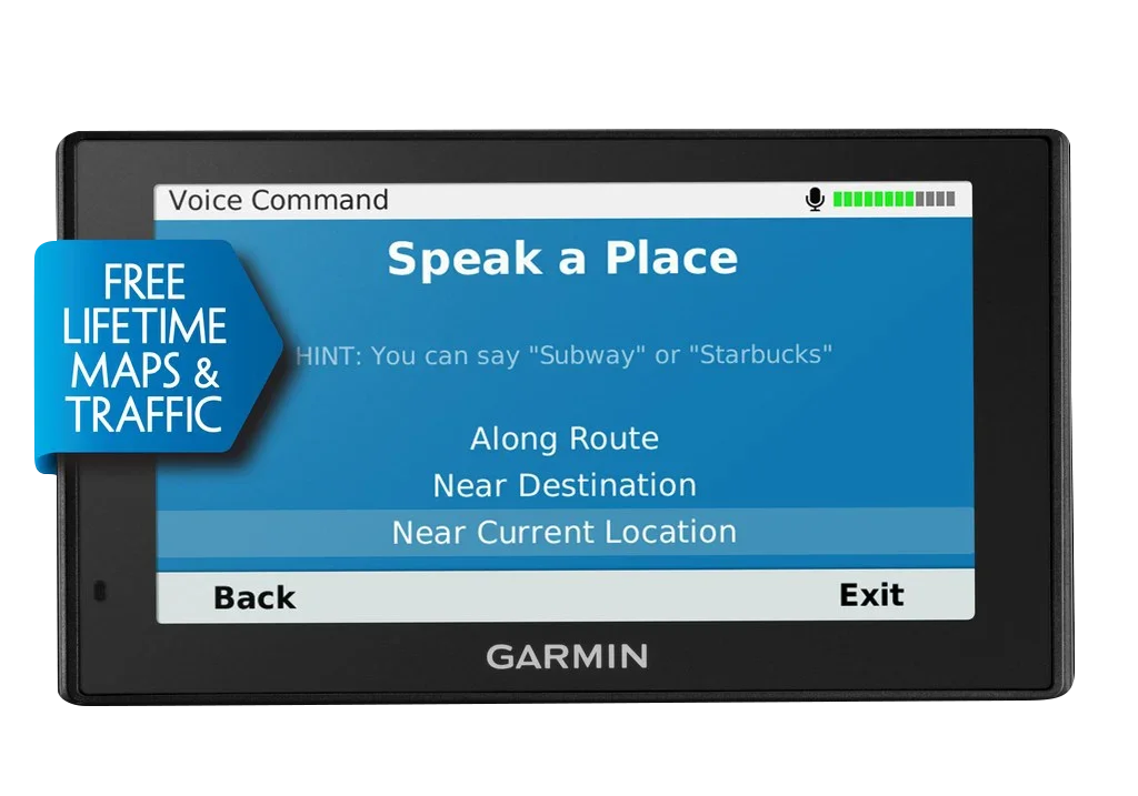 Garmin DriveSmart 70LMT 7-inch GPS navigator for automobiles, certified refurbished, North America maps