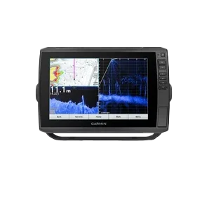 Garmin ECHOMAP Ultra 102sv marine chartplotter with color display showing sonar and charts