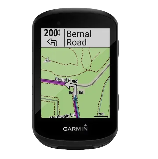 Garmin Edge 530 bicycle computer, black handheld device with map navigation display (010-02060-00)