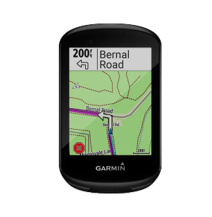 Garmin Edge 830 bike computer, black GPS cycling device with map display