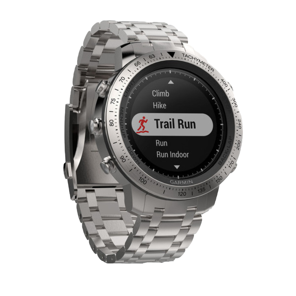 Garmin Fenix Chronos w/ Stainless Steel Band (010-01957-02) by Garmin