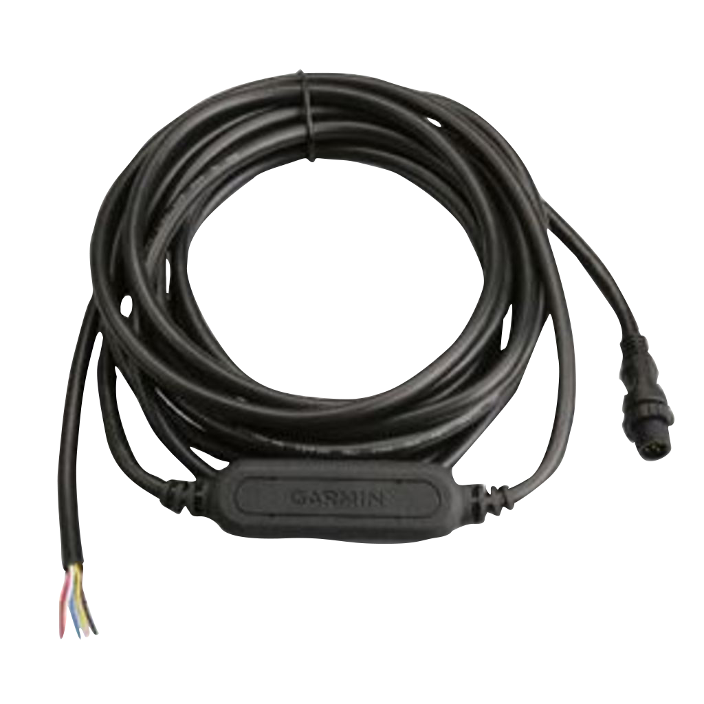 GRA 10 Rudder Angle Adapter cable, black with inline Garmin module