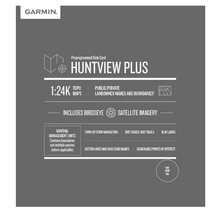 Garmin Huntview Plus Oregon map microSD card (010-12425-03) by Garmin