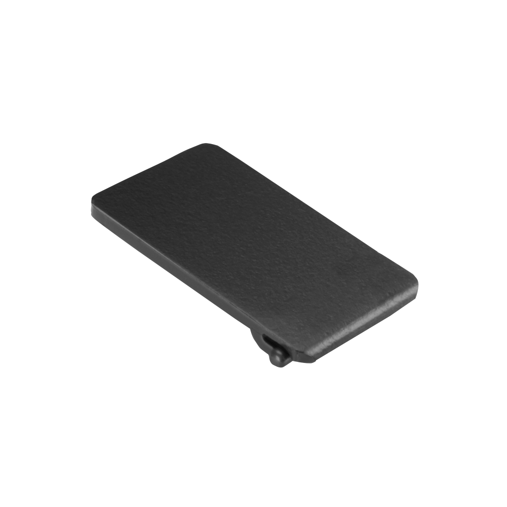Garmin microSD Card Door for EchoMAP, black plastic marine electronics accessory