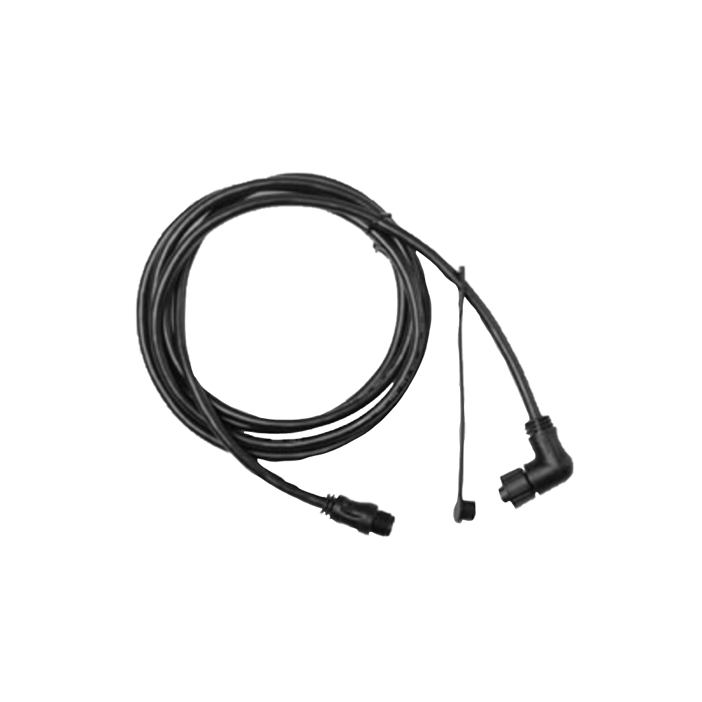 Garmin NMEA 2000 backbone/drop cable, right-angle, 6 ft, black