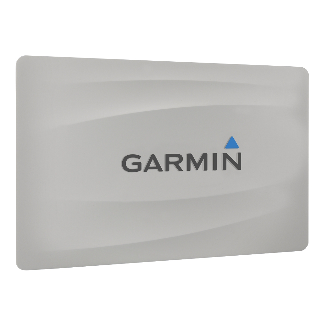Garmin protective cover for GPSMAP 7x08, gray plastic with the Garmin logo.