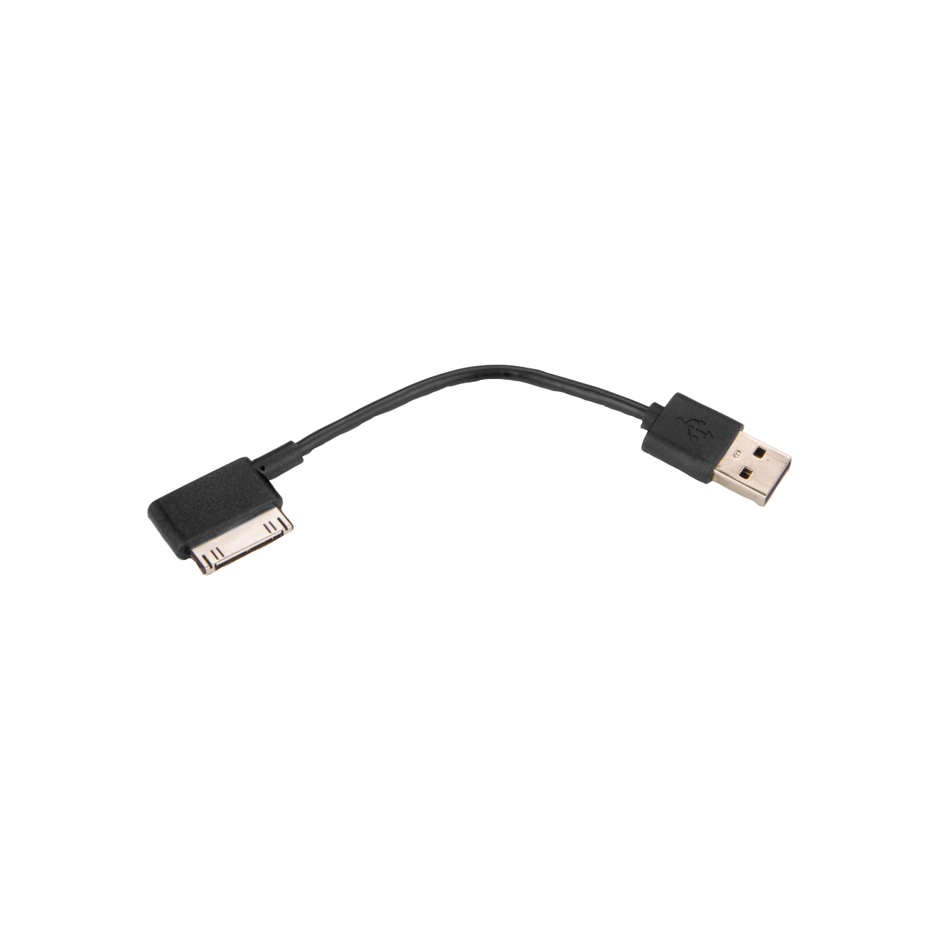 Garmin USB Type A to Apple 30-pin adapter cable, black