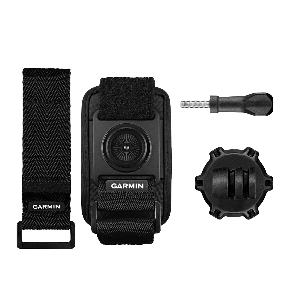 Garmin Wrist Strap kit for VIRB X/XE, black 4-piece set with strap, mount, screw, and adapter