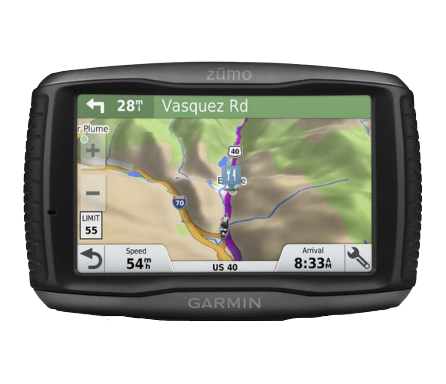 Garmin Zumo 595LM motorcycle GPS, certified refurbished, black navigation device
