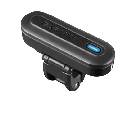 Garmin TruSwing 010-01409-00 golf swing sensor; black with blue button.
