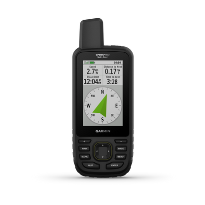 Garmin GPSMAP 66sr Multi-Band GPS Handheld with Sensors and Topo Maps (010-02431-00) by Garmin