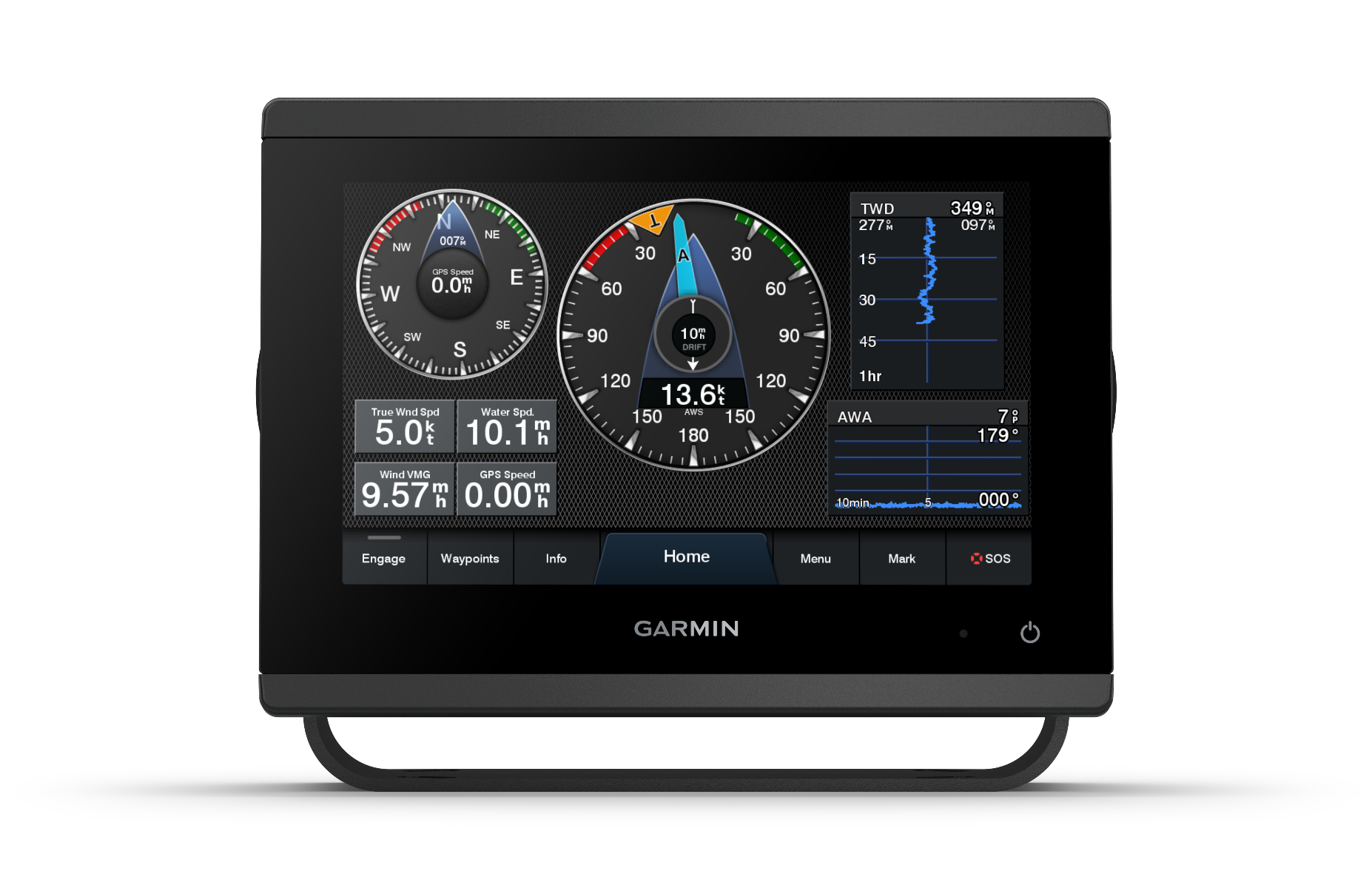 Garmin GPSMAP 723xsv and GMR 18 HD+ Radome (010-02365-50) by Garmin