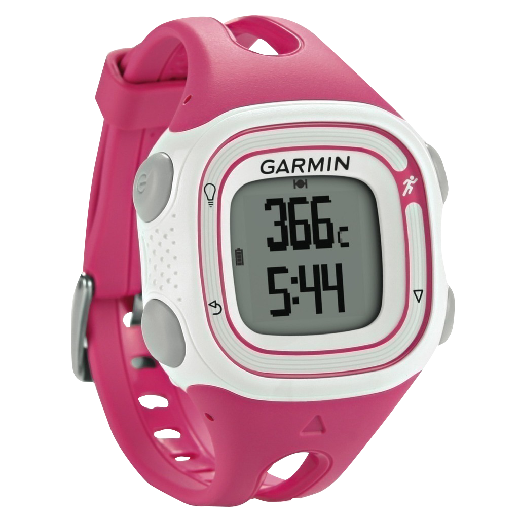 Garmin Forerunner 10, White & Pink, Fitness GPS Smartwatch for Runners (Garmin Certified Refurbished) by Garmin