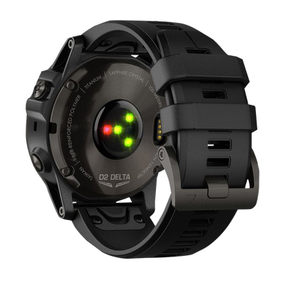 Garmin D2 Delta PX Aviator, DLC Titanium Band, GPS Smartwatch for Pilots (010-01989-30) by Garmin