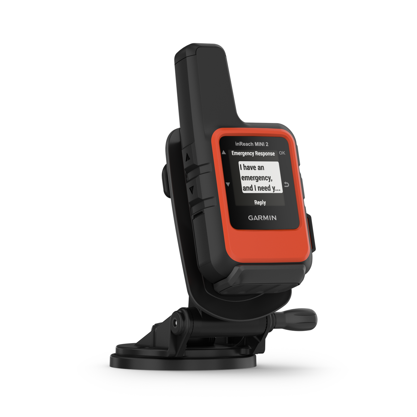 Garmin inReach Mini 2 Marine Bundle satellite communicator with orange bezel