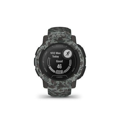 Garmin Instinct 2 Camo Edition, Graphite Camo (010-02626-13) by Garmin