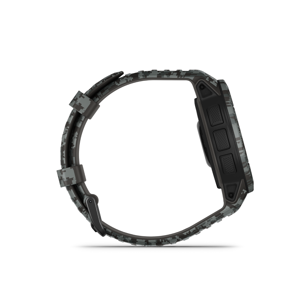 Instinct 2 Camo Edition smartwatch with graphite camo strap by Garmin