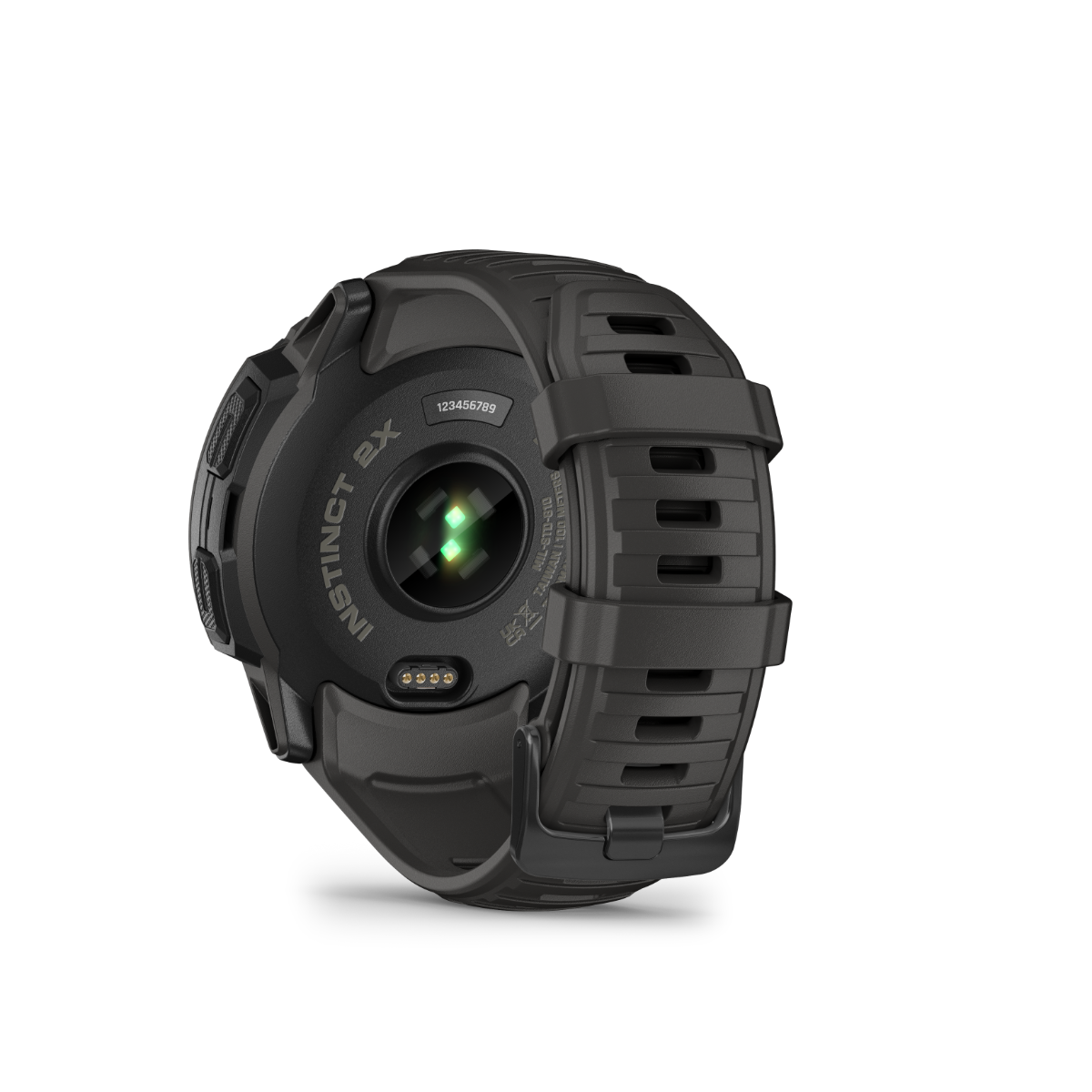 Garmin Instinct 2X Solar, Graphite, Rugged GPS Smartwatch with Multi-Band GNSS, Built-in Flashlight, 24/7 Health Monitoring, and Unlimited Solar Battery Life (010-02805-10) by Garmin