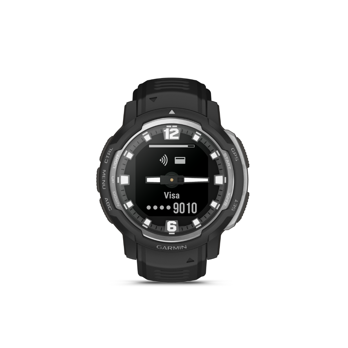 Garmin Instinct Crossover Standard Edition, Black (010-02730-13) by Garmin