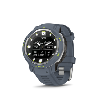 Garmin Instinct Crossover Standard Edition, Blue Granite (010-02730-14) by Garmin