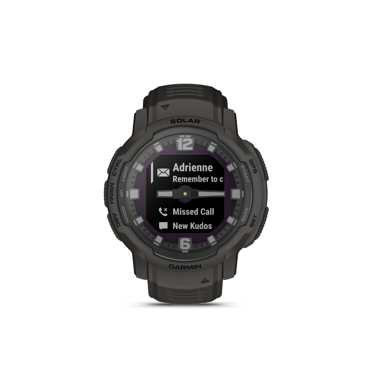 Garmin Instinct Crossover Solar graphite smartwatch