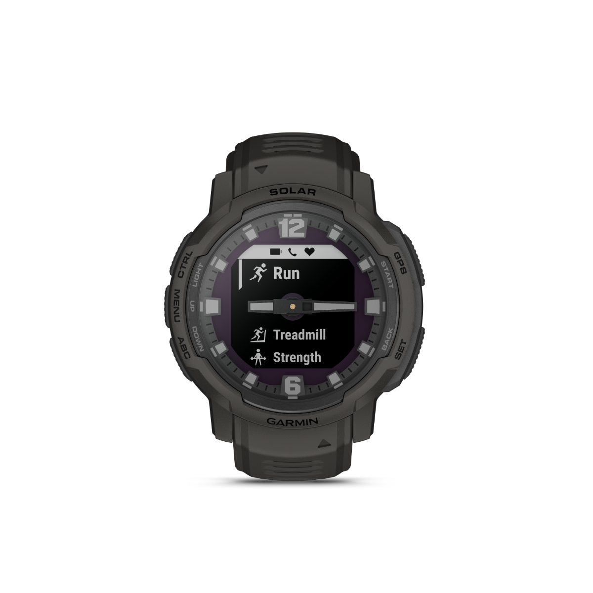 Garmin Instinct Crossover Solar, Graphite (010-02730-11) by Garmin