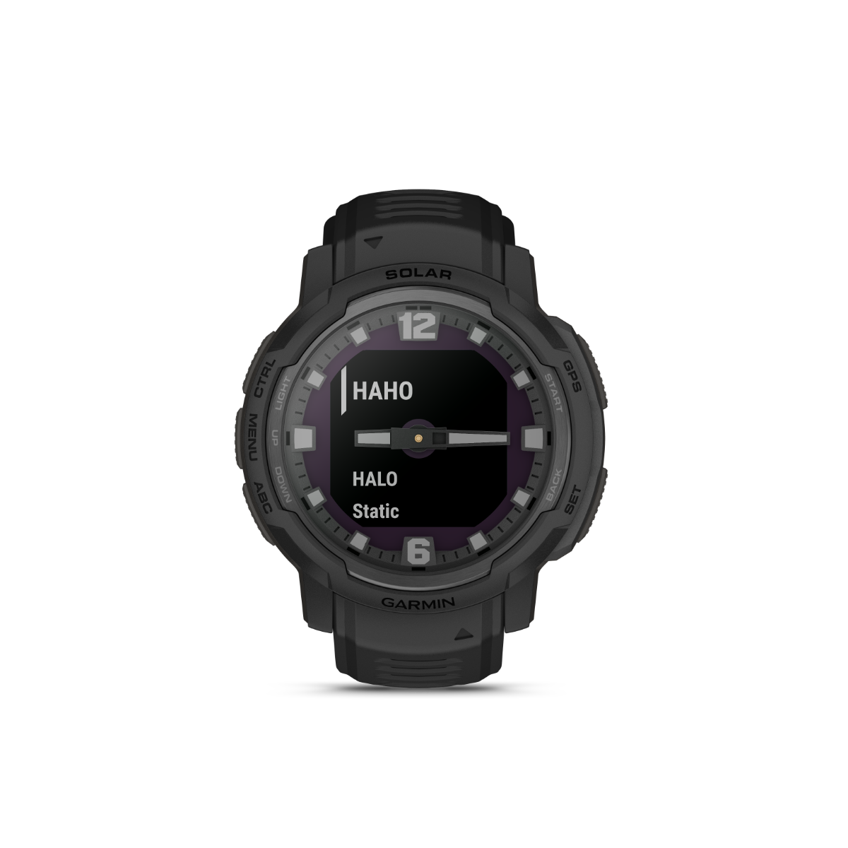 Garmin Instinct Crossover Solar Tactical Edition Black smartwatch