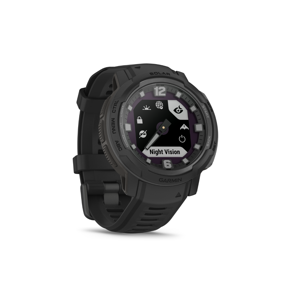 Garmin Instinct Crossover Solar Tactical Edition Black smart watch