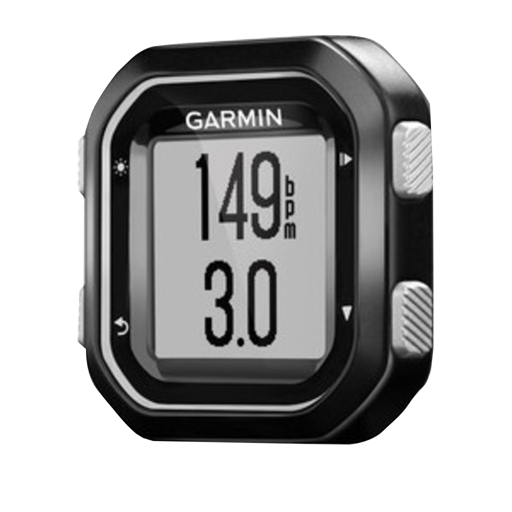 Garmin Edge 25 bike computer, black with side buttons