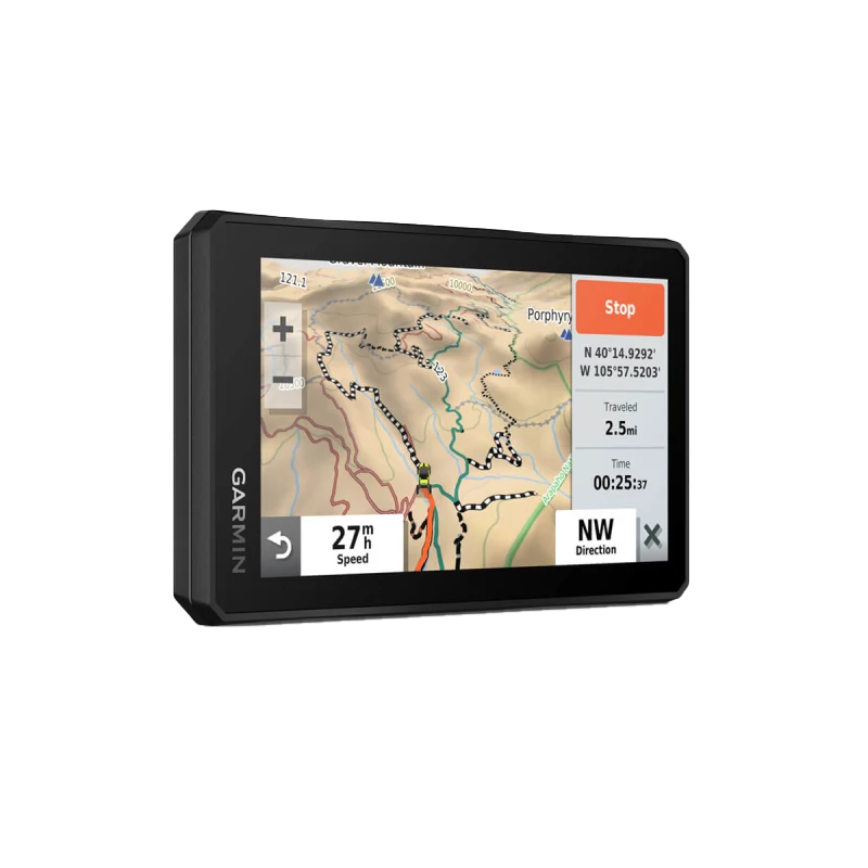 Garmin Tread Base Edition GPS navigation system, refurbished, black rugged display