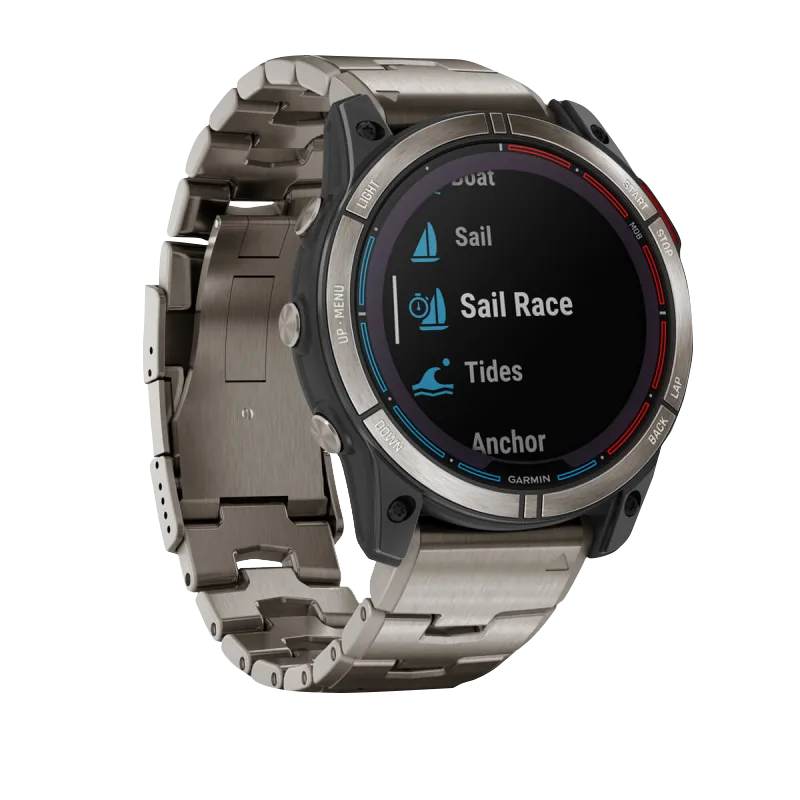 Garmin Quatix 7X Solar, Marine GPS Smartwatch with Solar Charging (Garmin Certified Refurbished) by Garmin