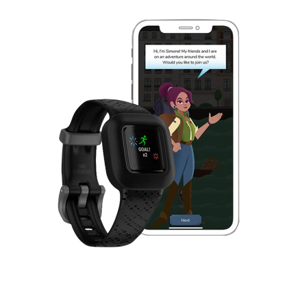 Garmin Vívofit jr. 3, Black Cosmic Watch for Kids (Garmin Certified Refurbished) by Garmin