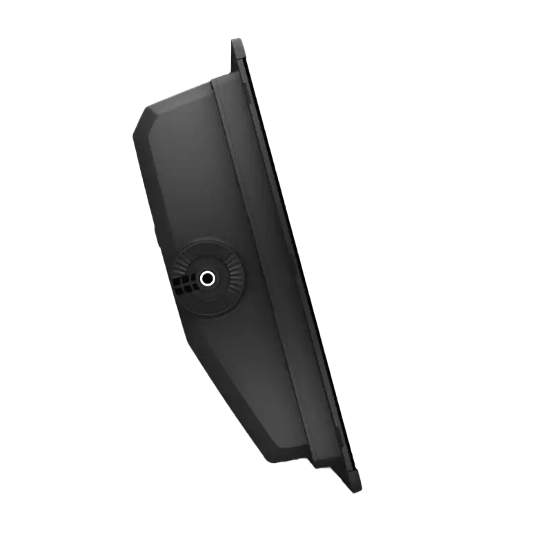 Garmin GPSMAP 1623xsv marine chartplotter display in black, angled side profile