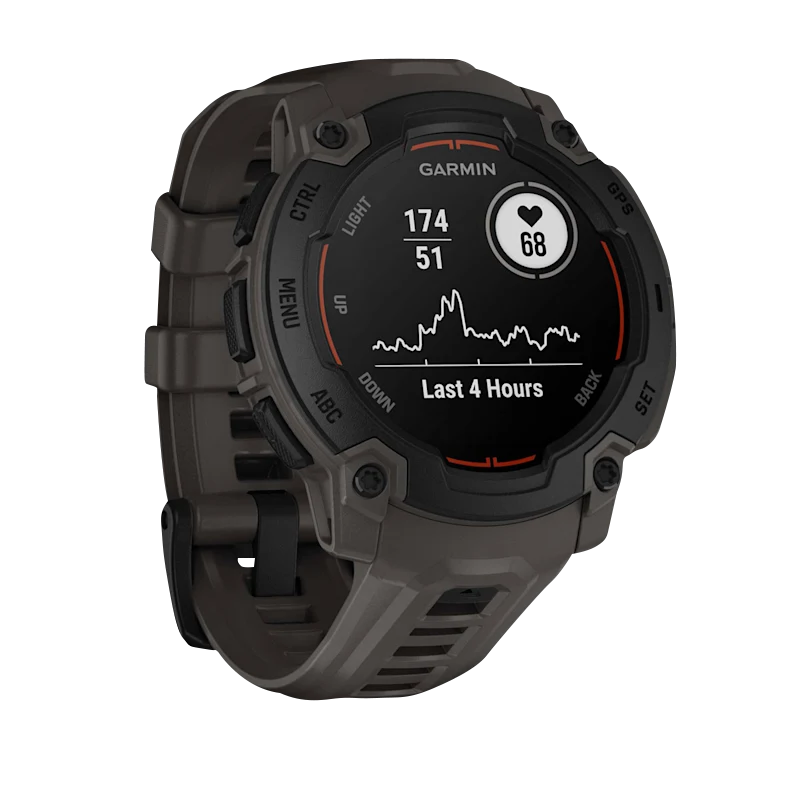 Garmin Instinct E, (45mm) Black with Charcoal Band (010-02933-00) by Garmin