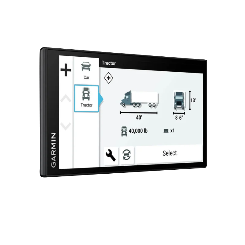 Garmin Dezl OTR610 6-inch GPS Truck Navigator, certified refurbished