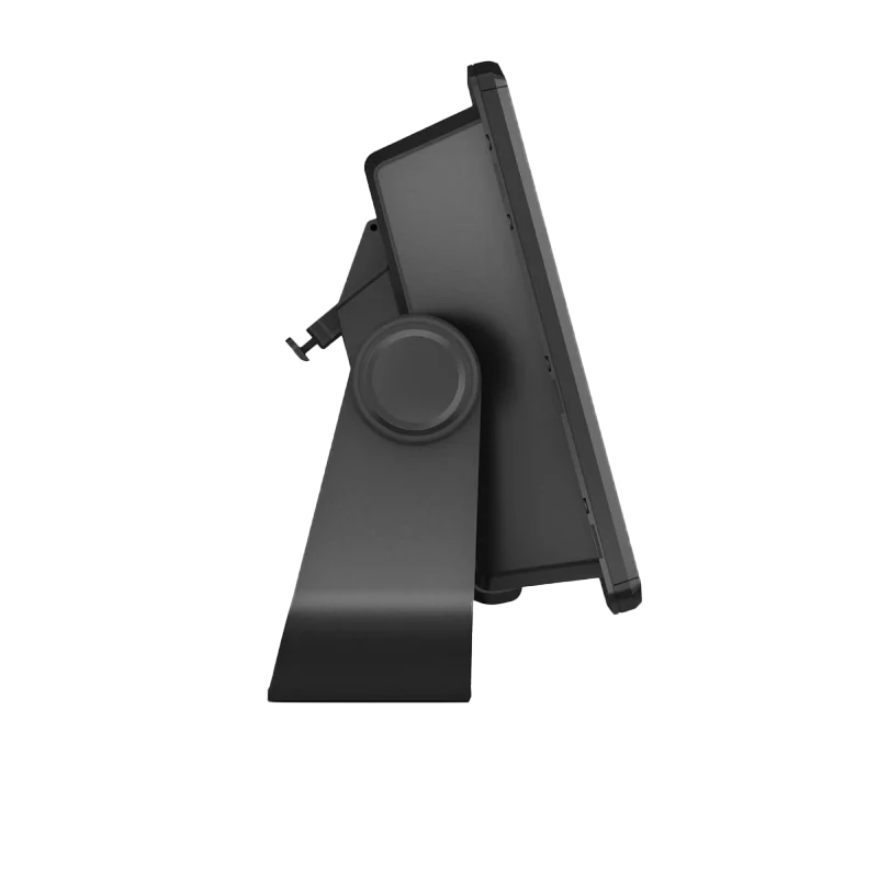 Garmin ECHOMAP Ultra 2 10-inch chartplotter on black pedestal mount