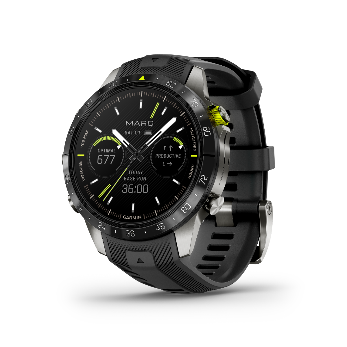 Garmin MARQ Athlete (Gen 2), Men's Luxury GPS Smartwatch (010-02648-40) by Garmin