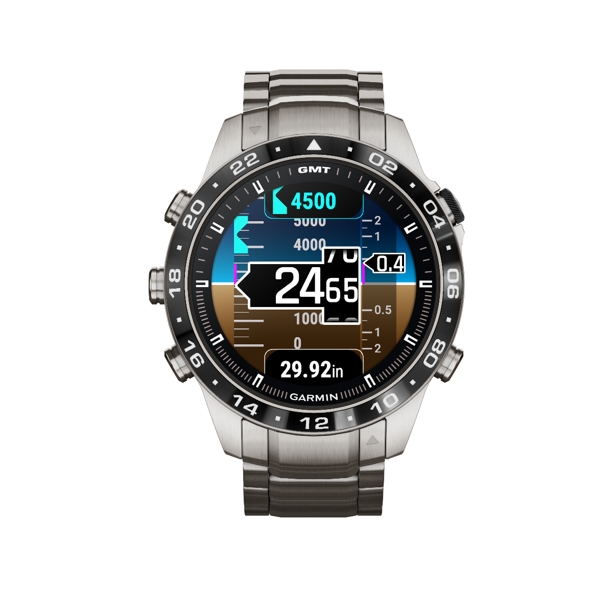 Garmin Marq Aviator (Gen 2), Luxury Modern Tool Watch (010-02648-00) by Garmin