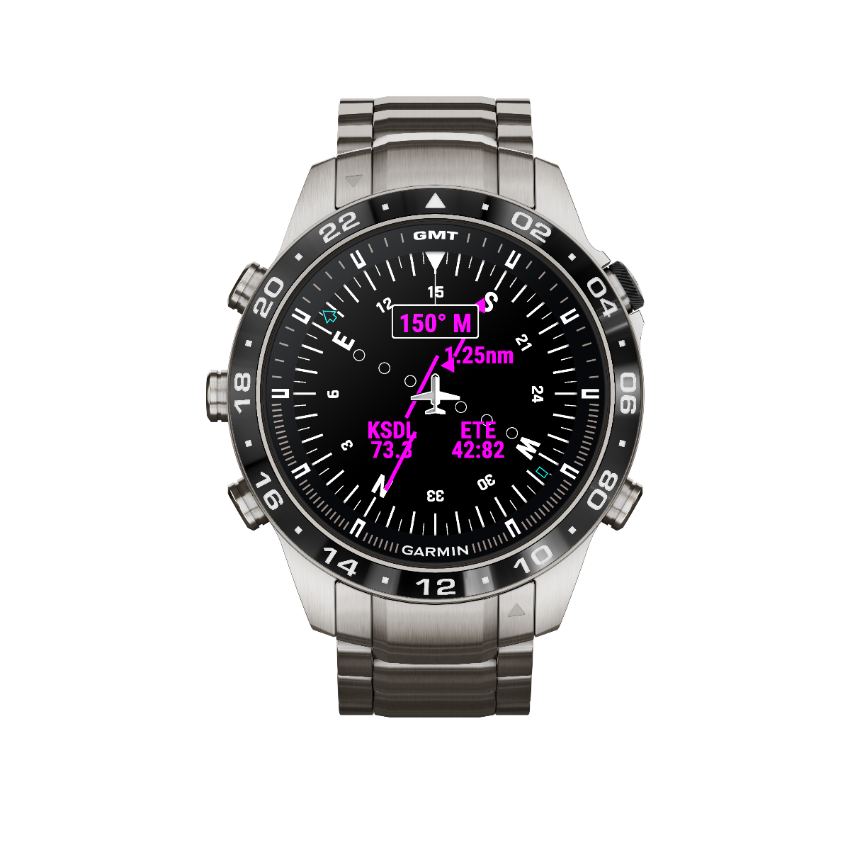 Garmin Marq Aviator (Gen 2), Luxury Modern Tool Watch (010-02648-00) by Garmin