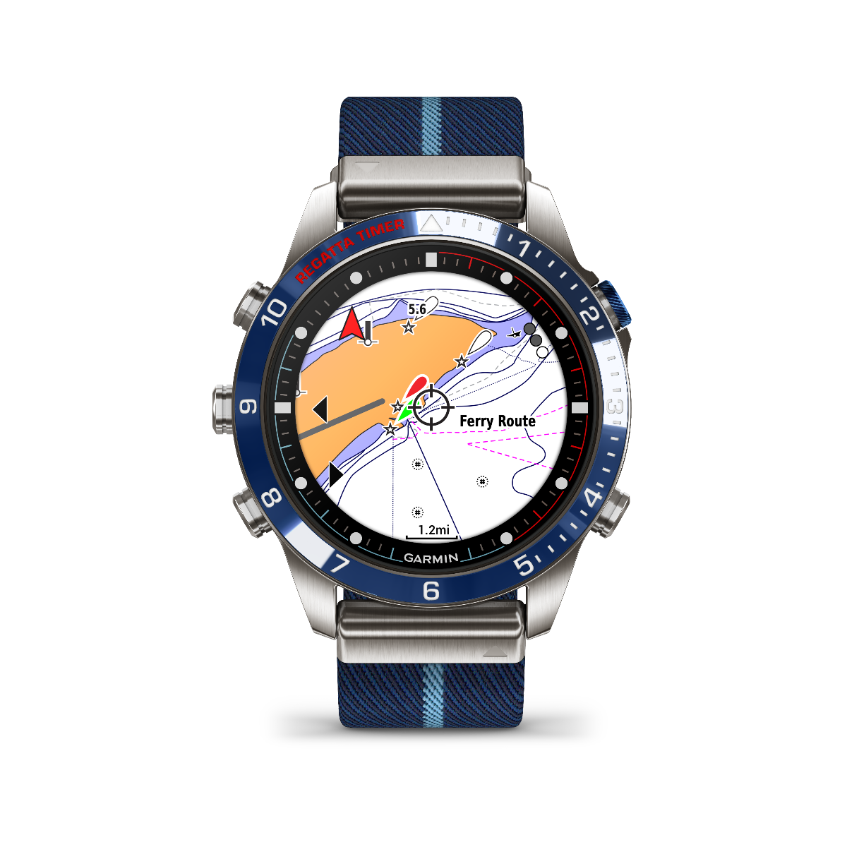 Garmin Captain (Gen 2), Luxury Modern Tool Watch (010-02648-10) by Garmin