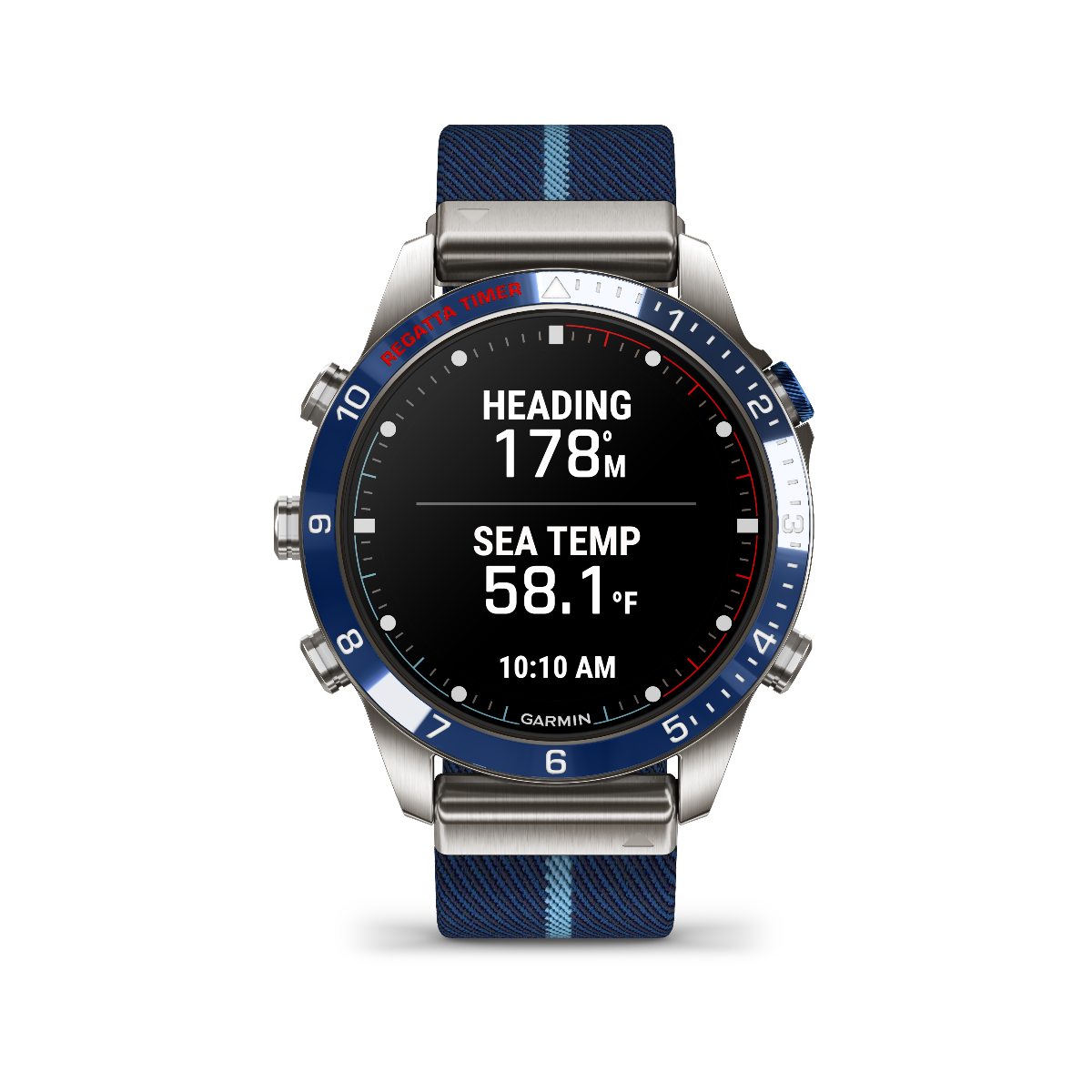 Garmin Captain (Gen 2), Luxury Modern Tool Watch (010-02648-10) by Garmin