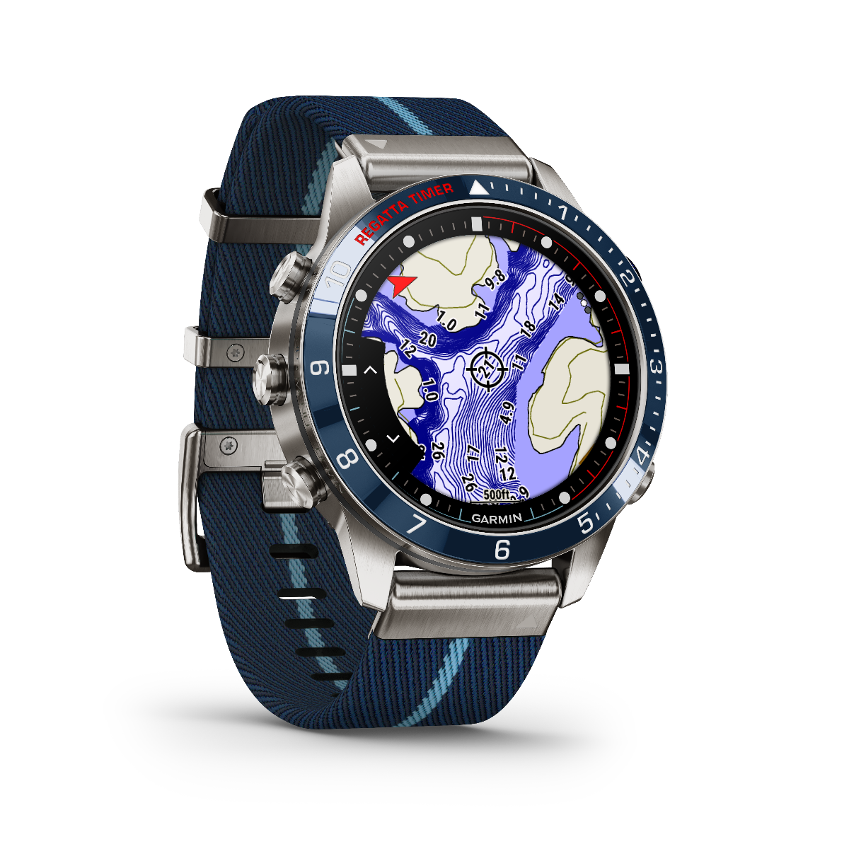 Garmin Captain (Gen 2), Luxury Modern Tool Watch (010-02648-10) by Garmin