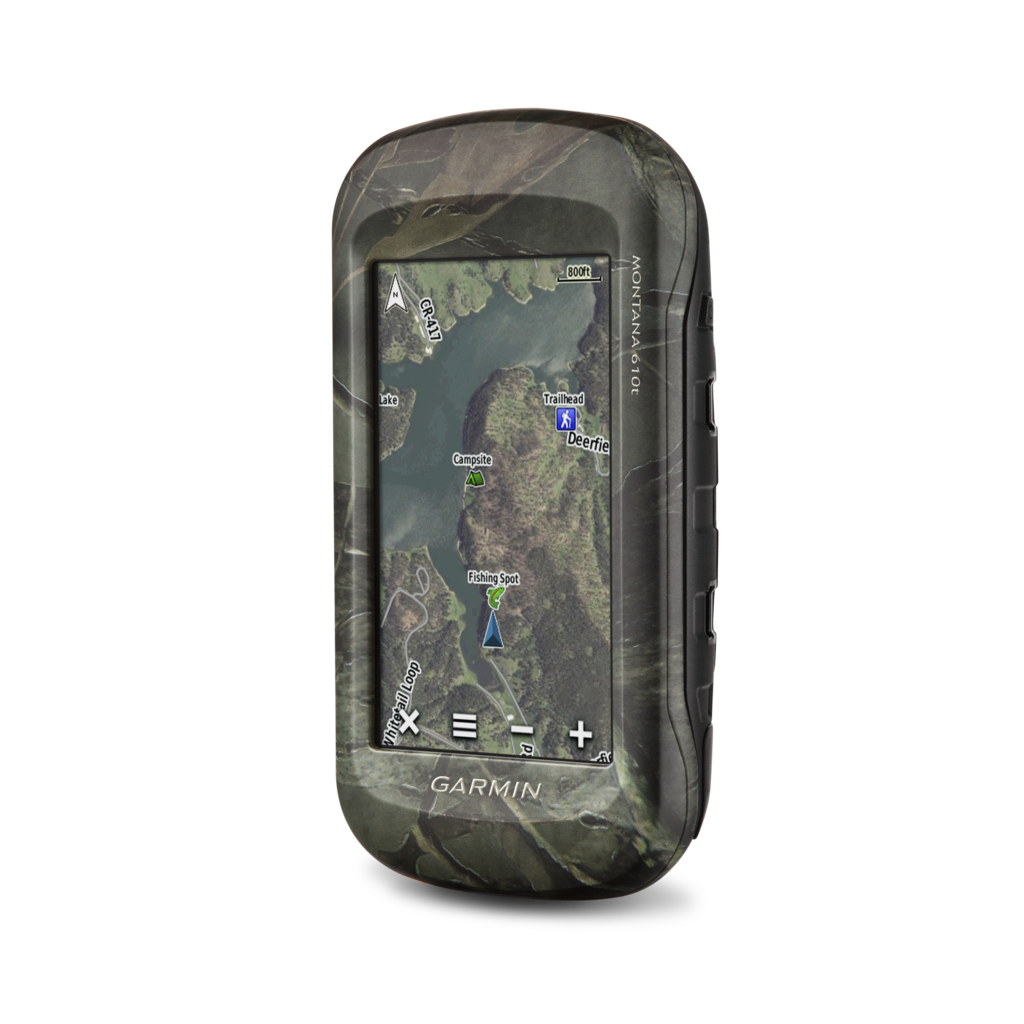 Garmin Montana 610t Camo, Handheld Touchscreen Outdoor/Trail GPS with TOPO Maps (Garmin Certified Refurbished) by Garmin