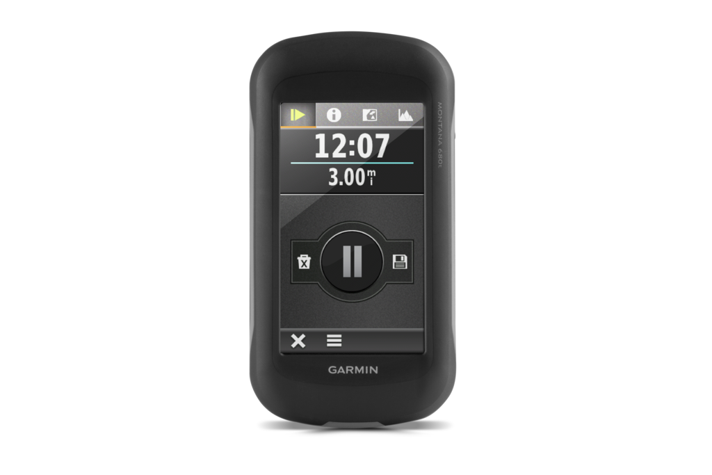 Garmin Montana 680t, Handheld Touchscreen Outdoor/Trail GPS with TOPO Maps (Garmin Certified Refurbished) by Garmin