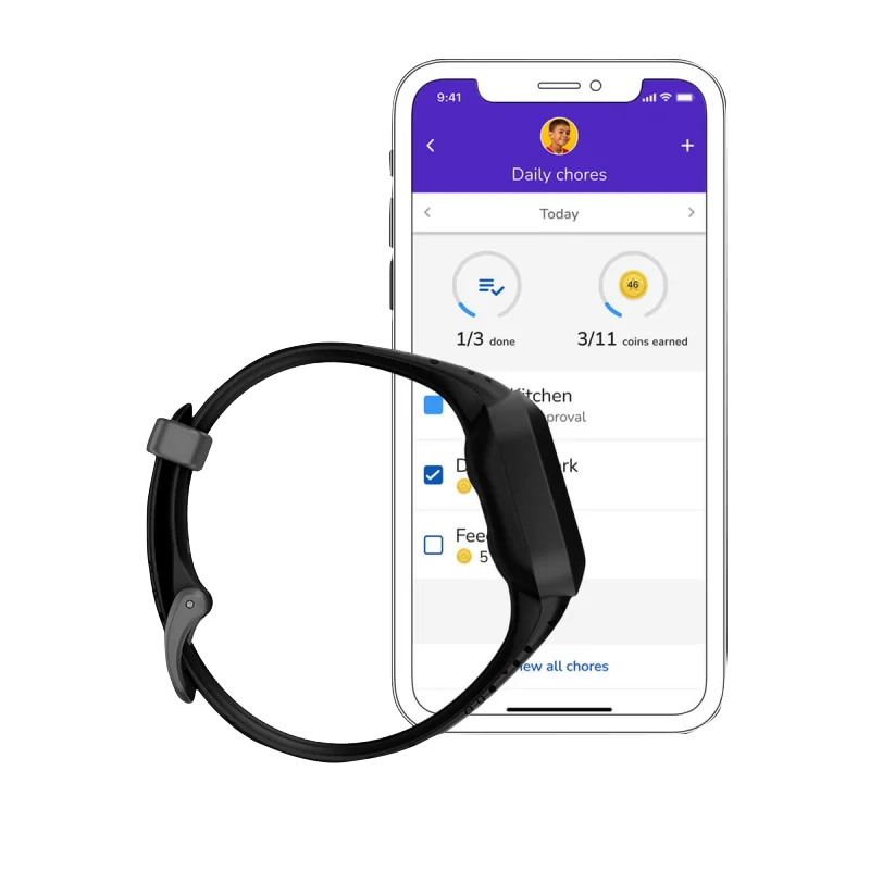Garmin Vívofit jr. 3, Black Cosmic Watch for Kids (Garmin Certified Refurbished) by Garmin