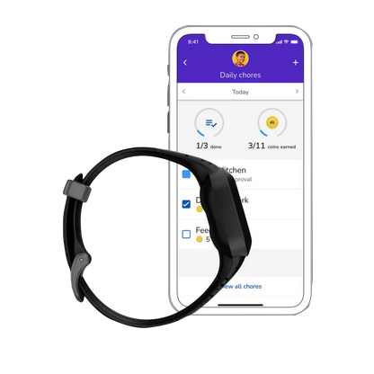 Garmin Vívofit jr. 3, Black Cosmic Watch for Kids (Garmin Certified Refurbished) by Garmin