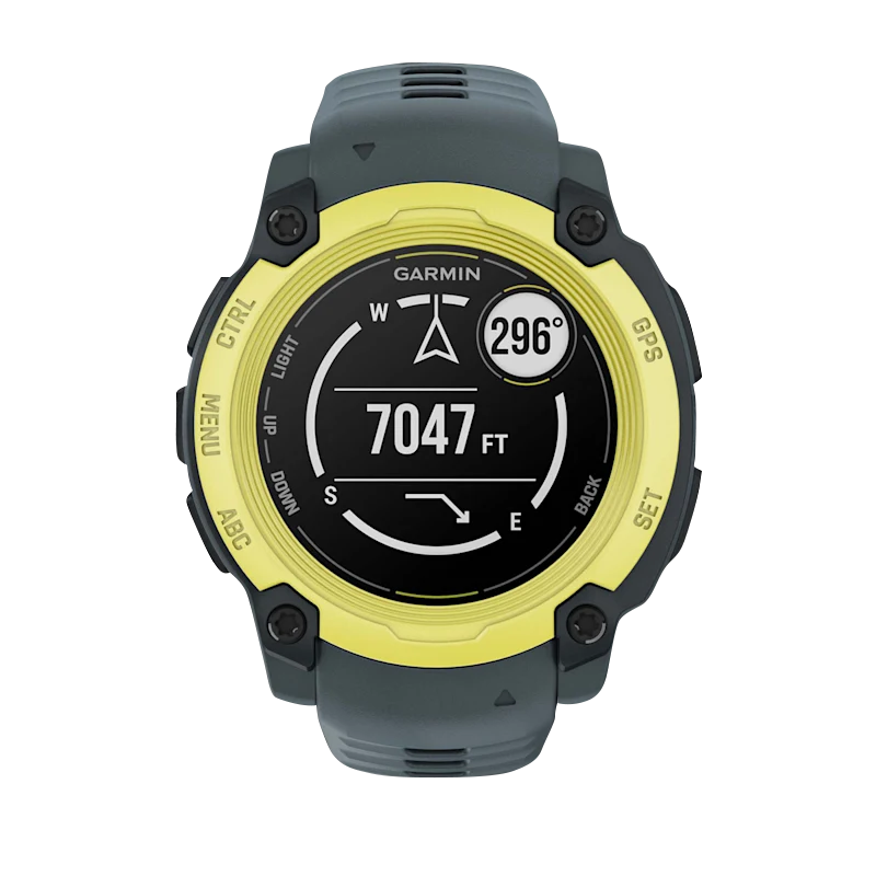 Garmin Instinct E 40mm electric lime smartwatch with Twilight band