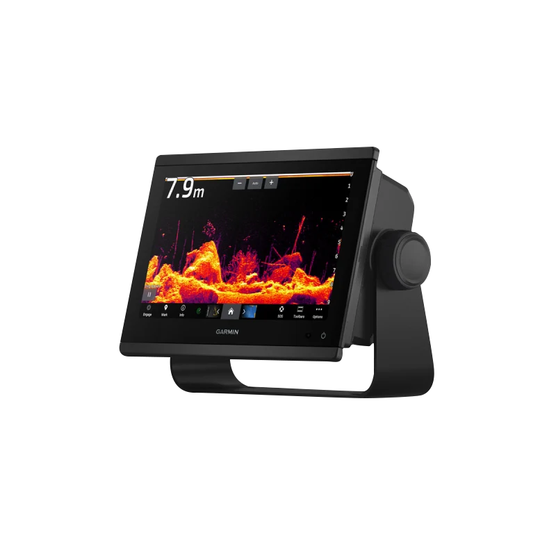 Garmin GPSMAP 923xsv marine chartplotter with SideVü, ClearVü and CHIRP sonar, black display unit