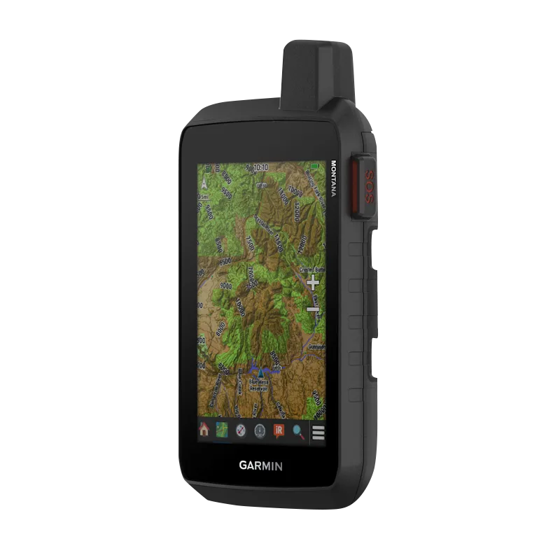 Garmin Montana 760i rugged handheld GPS with touchscreen, inReach, and 8MP camera